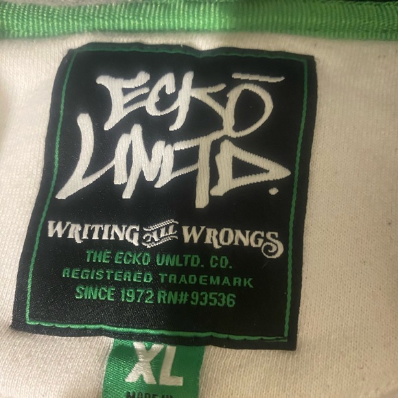 Ecko unlimited detailed heavy 90’s hoodie - Picture 6 of 9